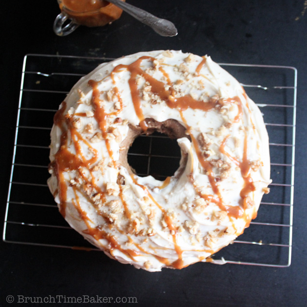 Moist Carrot Cake with Cream Cheese Frosting- BrunchTimebaker.com