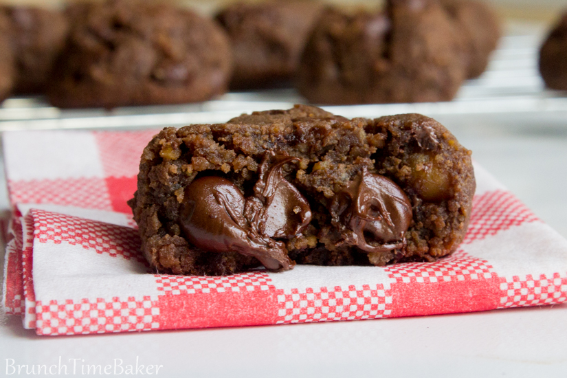 Double Chocolate Chip Cookies {Grain free, Sugar free, butter free}