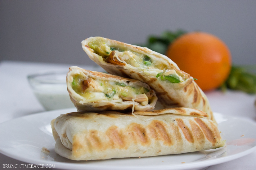 Quick and Easy Chicken Burritos