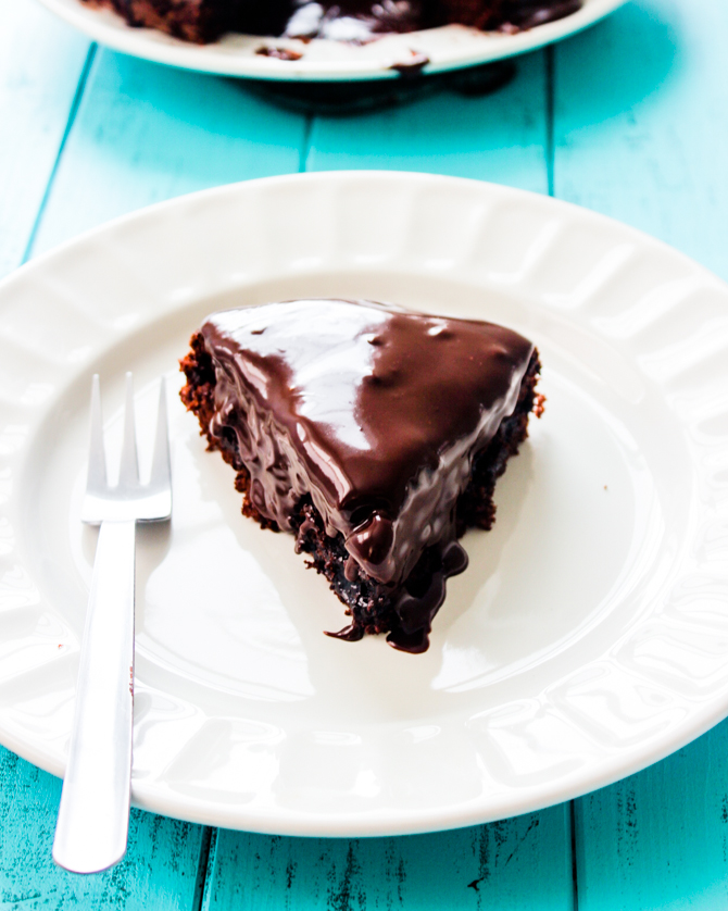 Ultimate Triple Chocolate Cake with Chocolate Ganache