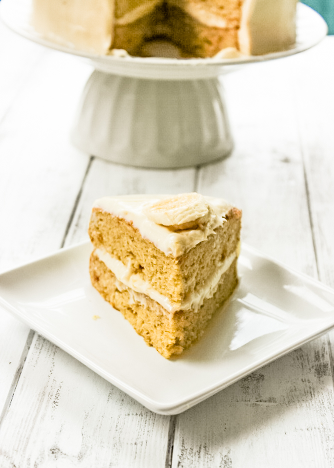 Banana Cake with Cream Cheese Frosting