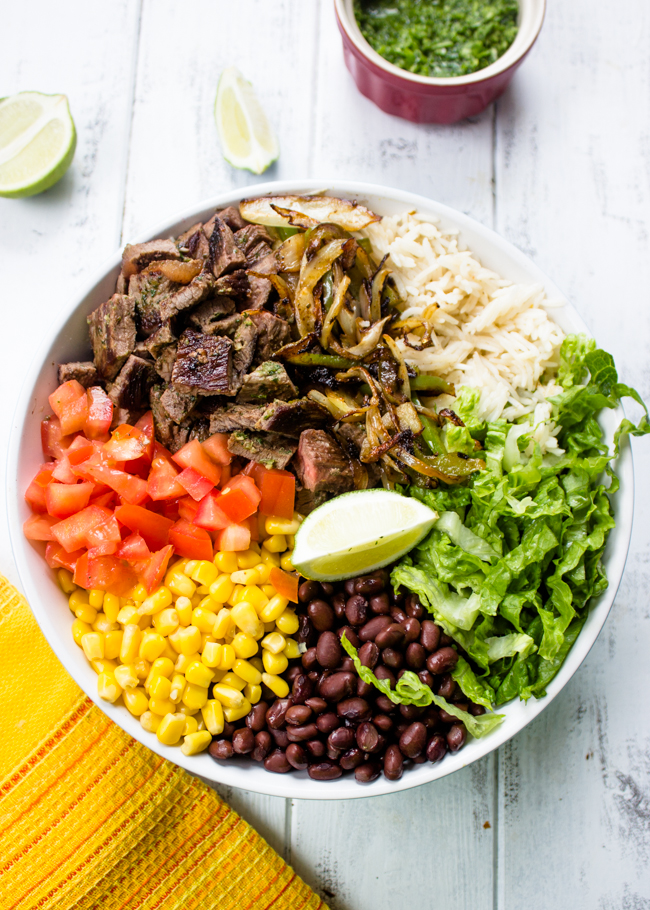 Better Than Chipotle Homemade Steak Burrito Bowls