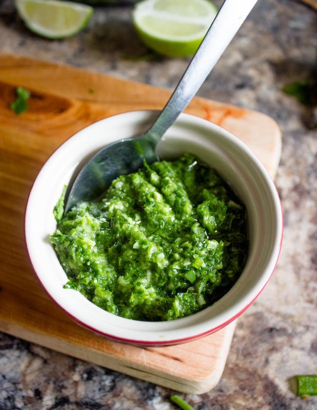 Quick and Easy Cilantro Lime Marinade