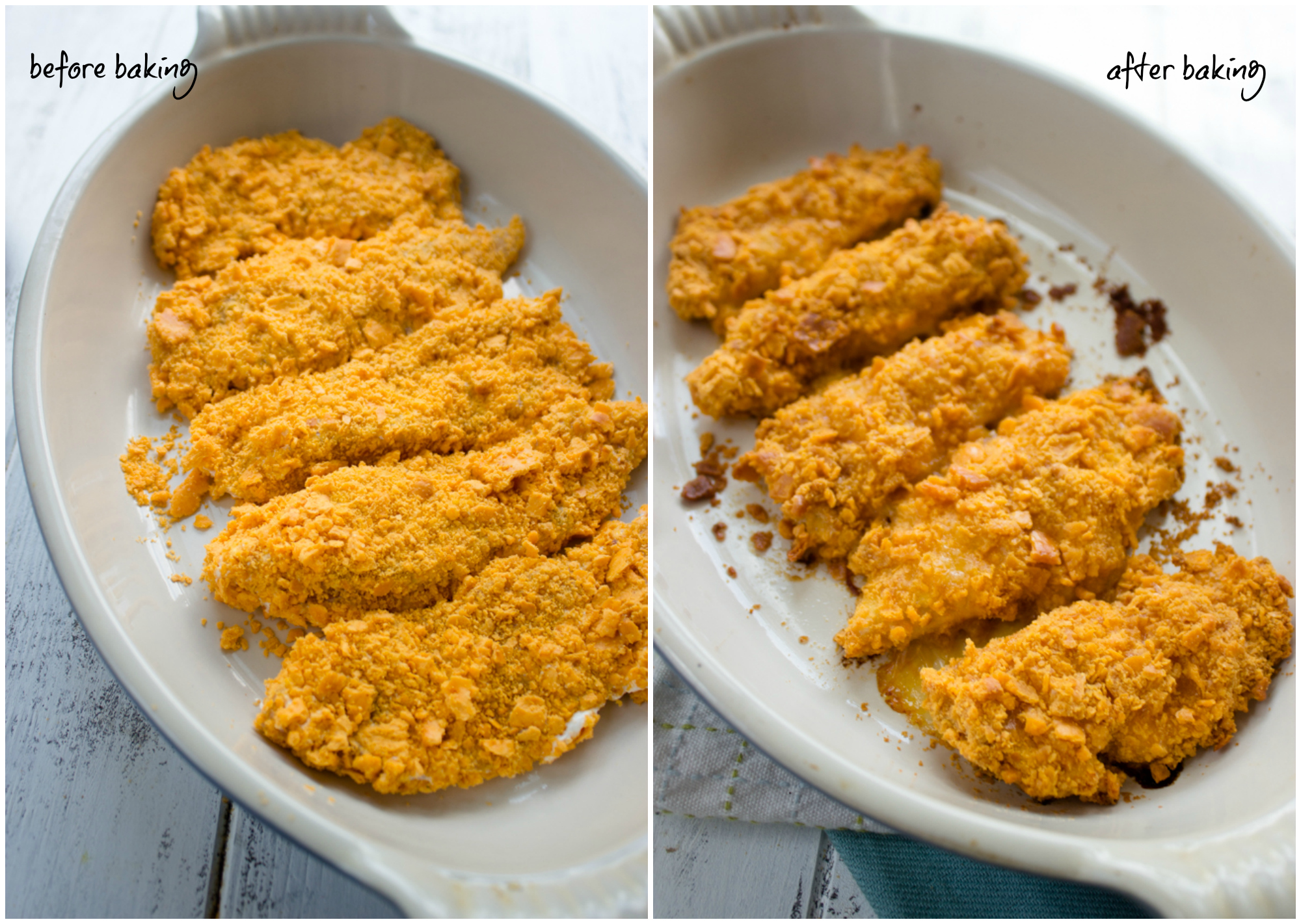 Cheese Nips Crusted Chicken Tenders