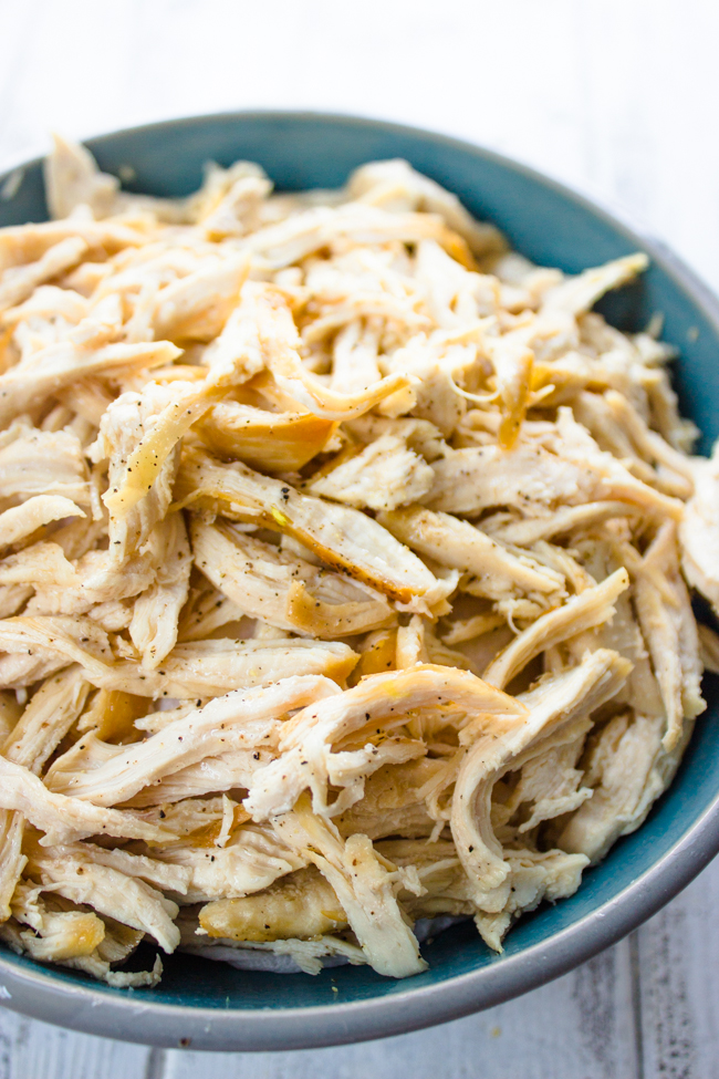 No-Fail Easy Shredded Chicken