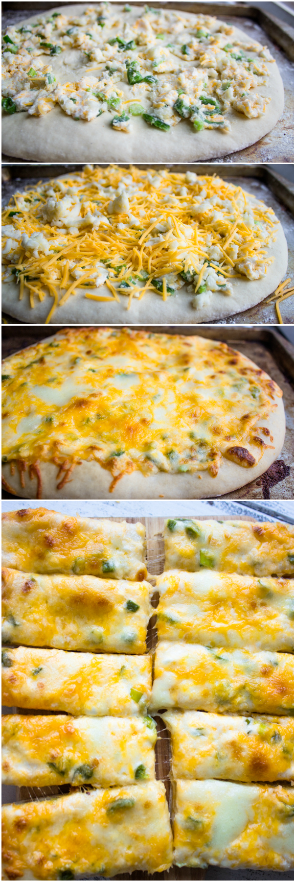 Jalapeno Popper Cheesy Bread Sticks
