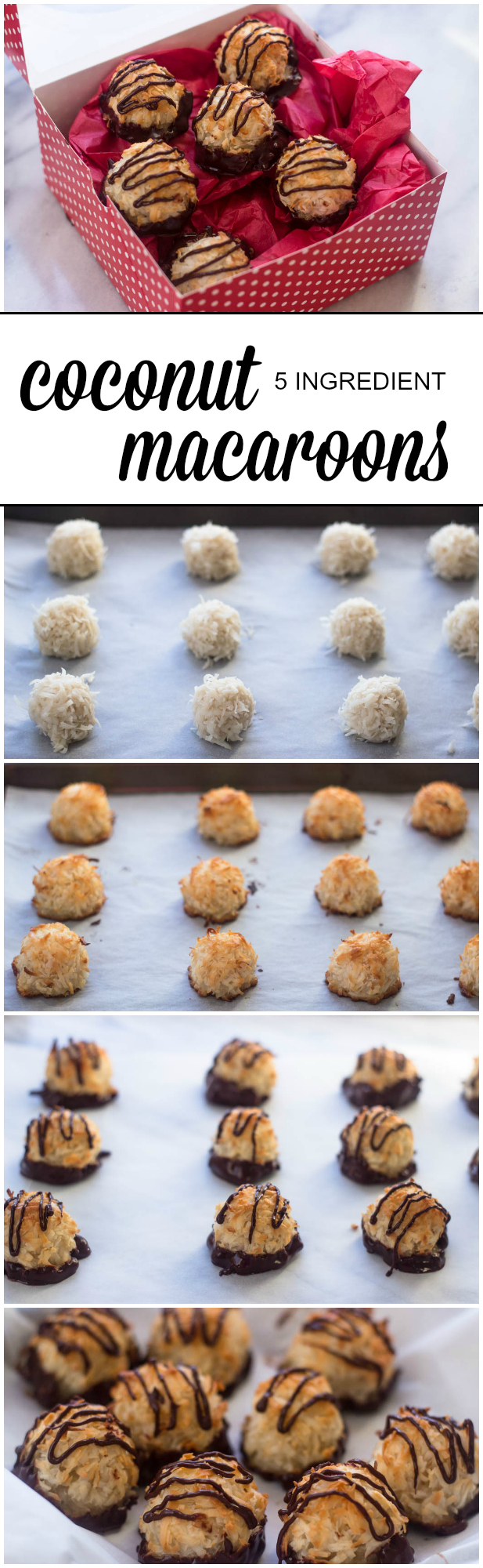 5 Ingredient Coconut Macaroons