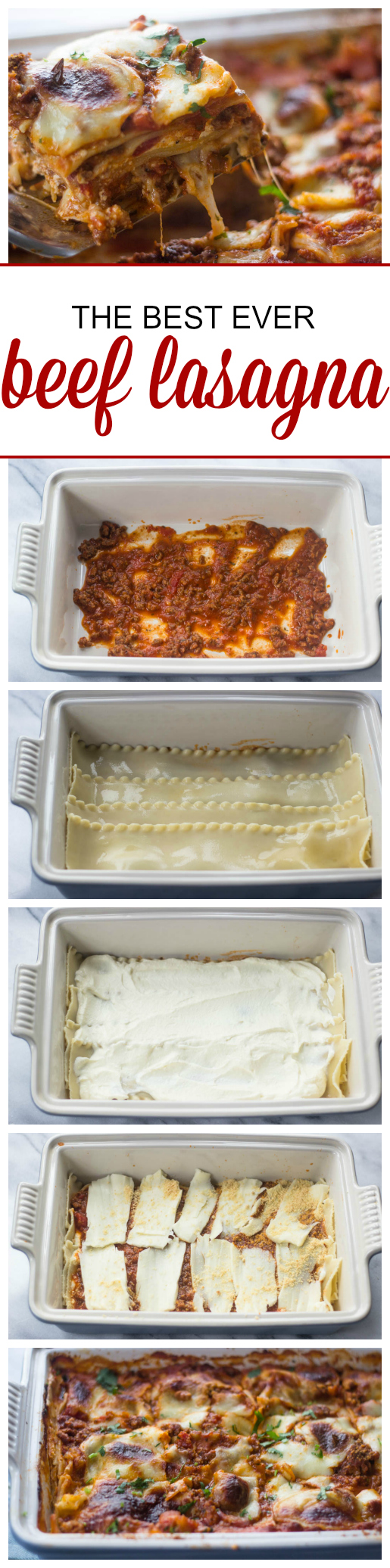 This is The Best Ever Lasagna Recipe!