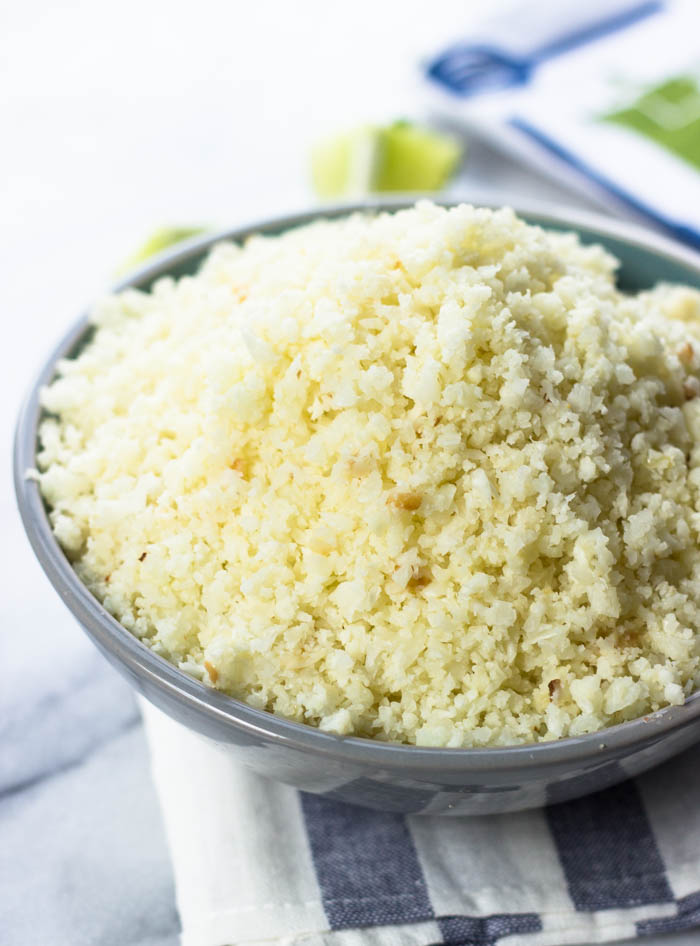 How To Make Cauliflower Rice (Quick, Healthy, Low-Carb, Paleo) #weightloss #lowcarb