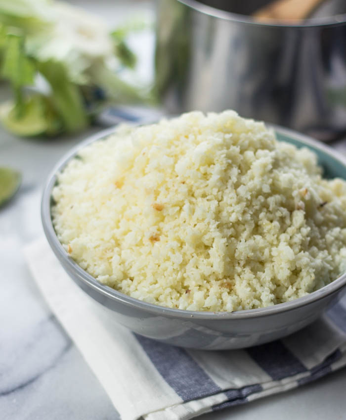How To Make Cauliflower Rice (Quick, Healthy, Low-Carb, Paleo) #weightloss #lowcarb