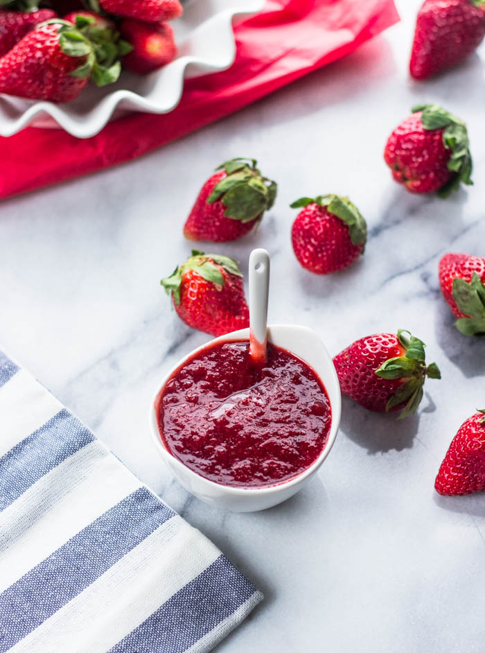 Homemade Strawberry Sauce