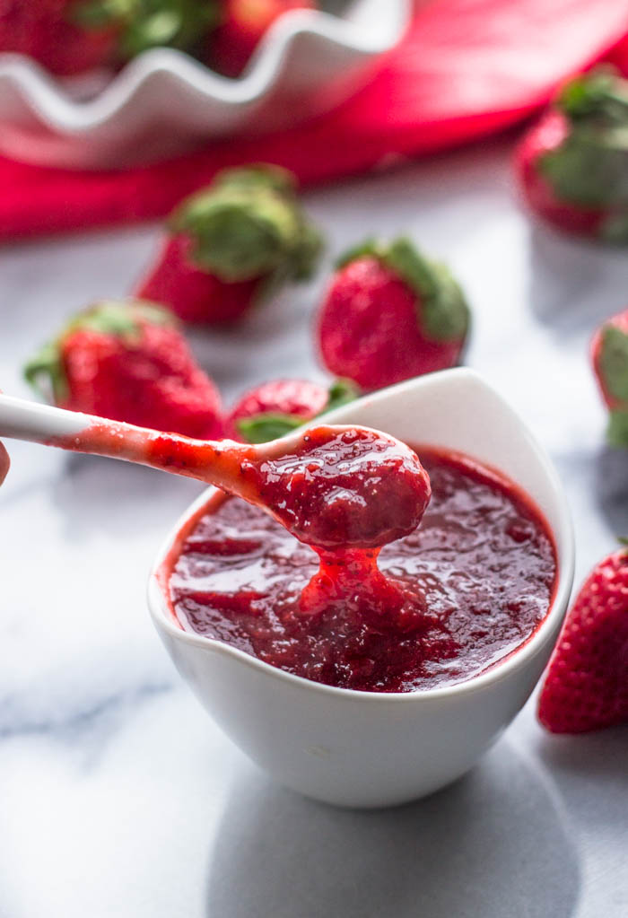 Homemade Strawberry Sauce