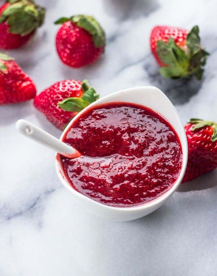 Homemade Strawberry Sauce