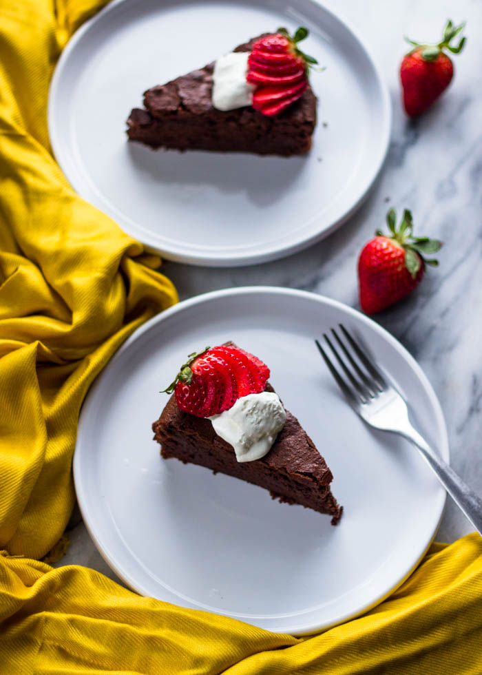 baked chocolate mousse cake (35 of 44)