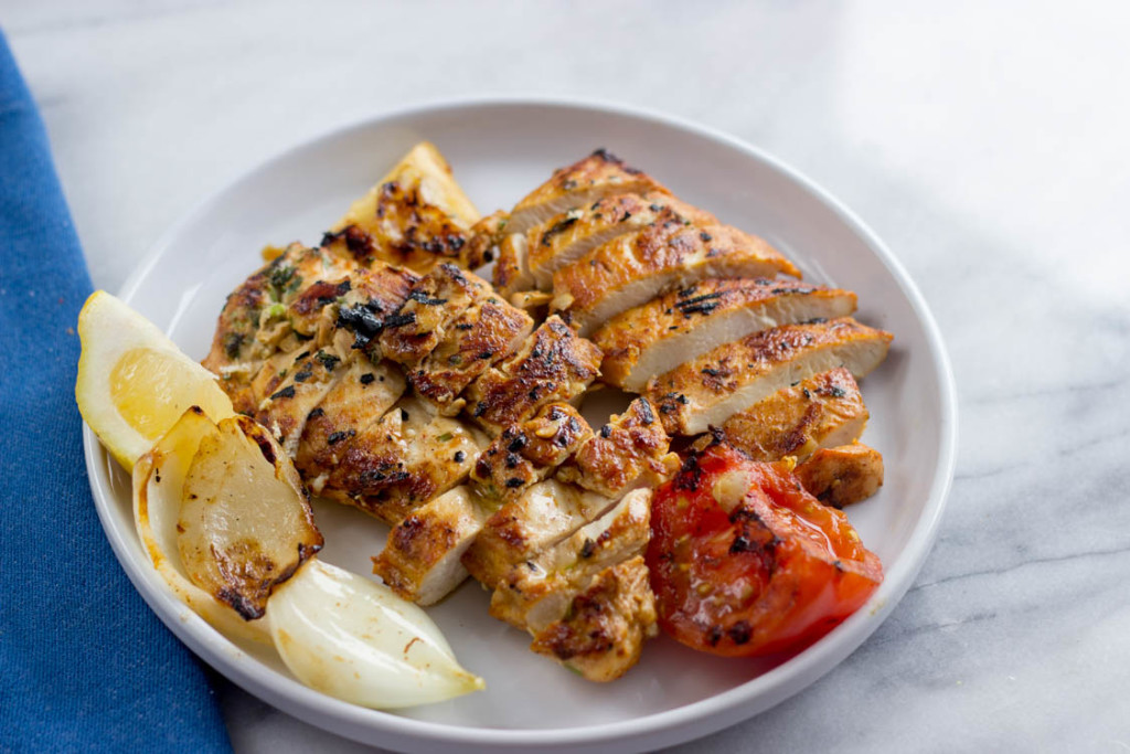 Mediterranean Grilled Chicken Breasts