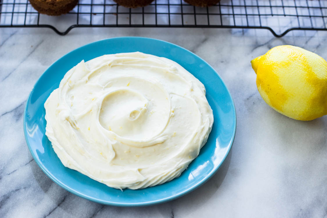 Lemon Zested Cream Cheese Frosting