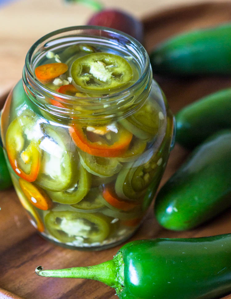 Quick 10 Minute Pickled Jalapenos