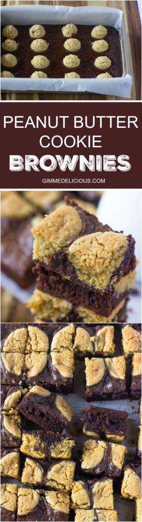 Peanut Butter Cookie Brownies
