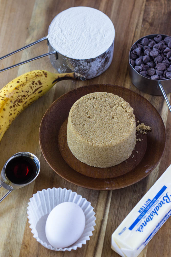 Banana Chocolate Chip Blondie Bars
