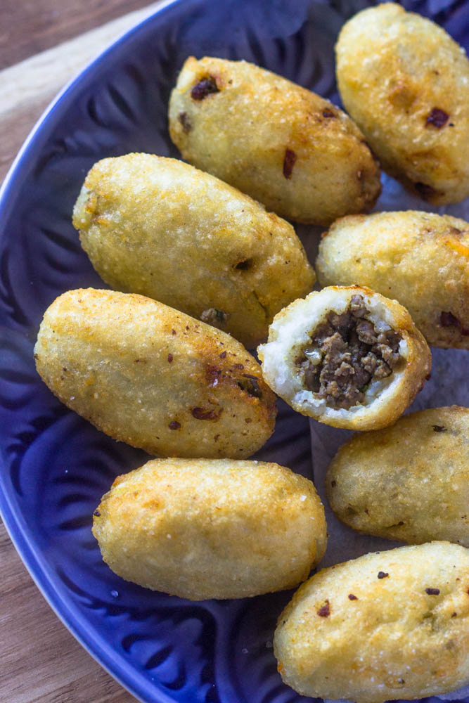Iraqi Rice & Potato Balls Balls (Kubbat, Arancini)