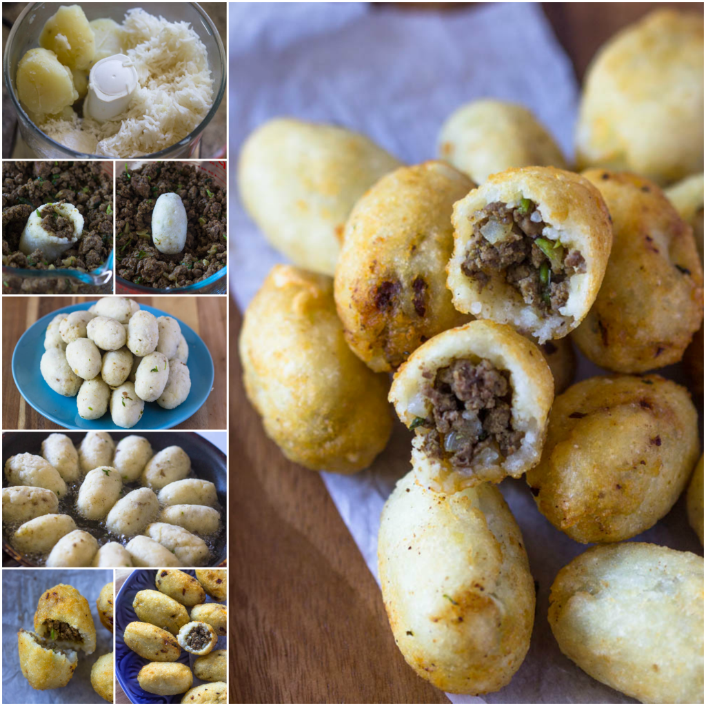Iraqi Rice & Potato Balls Balls (Kubbat, Arancini)