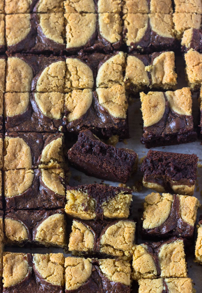 Peanut Butter Cookie Brownies