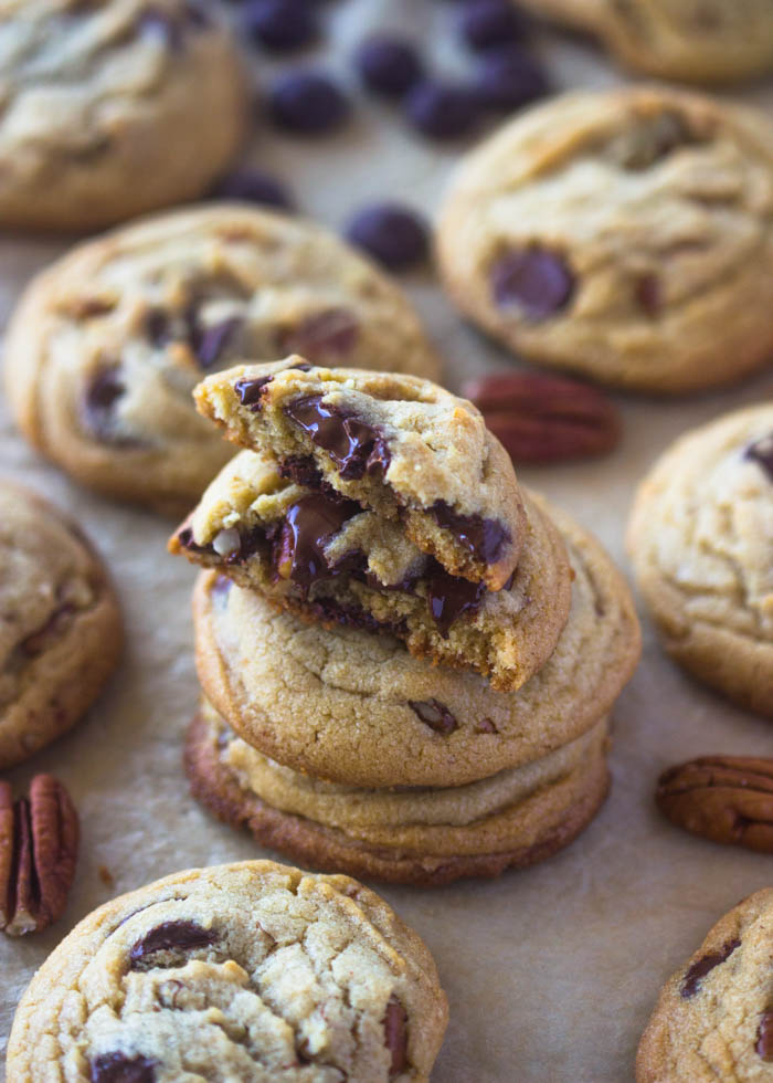 Brown Butter Pecan Chocolate Chip Cookies