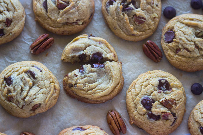Brown Butter Pecan Chocolate Chip Cookies