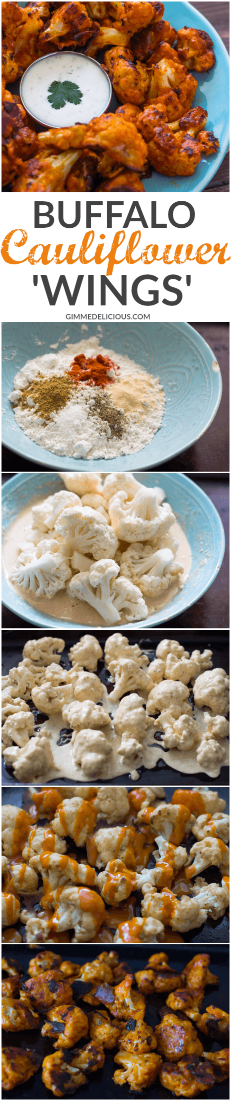 BUFFALO CAULIFLOWER WINGS