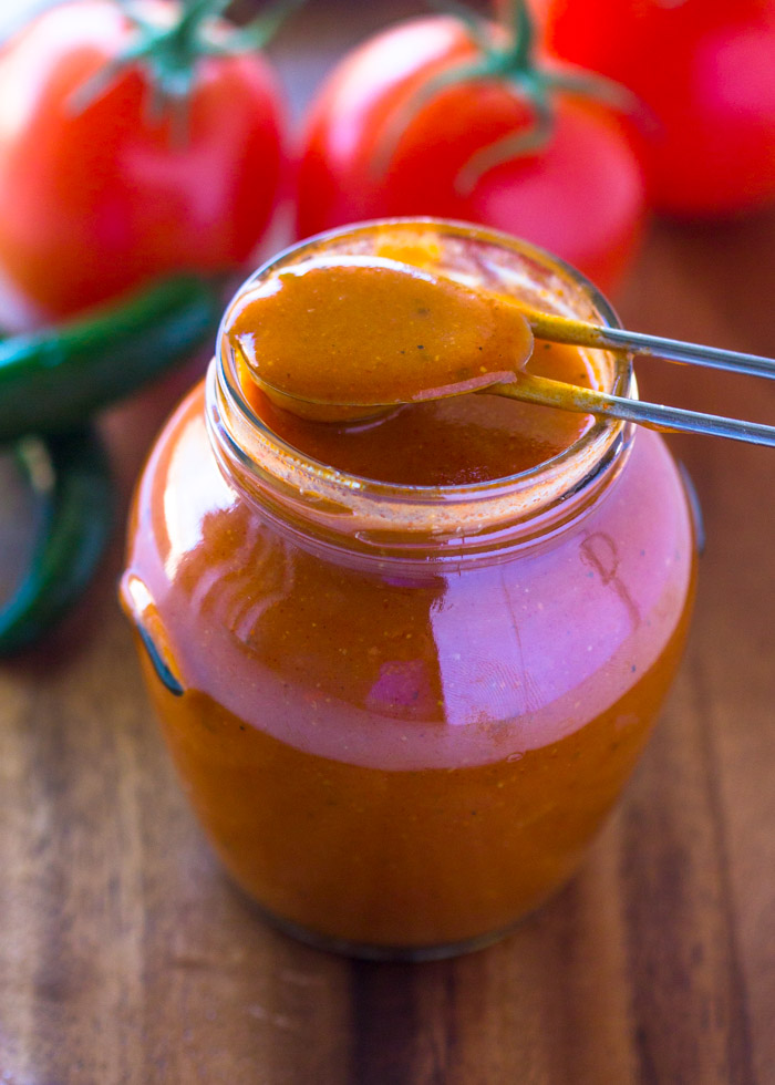 10 Minute Homemade Enchilada Sauce