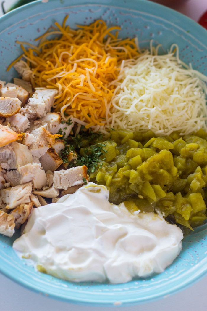 Slow Cooker Chicken Enchiladas