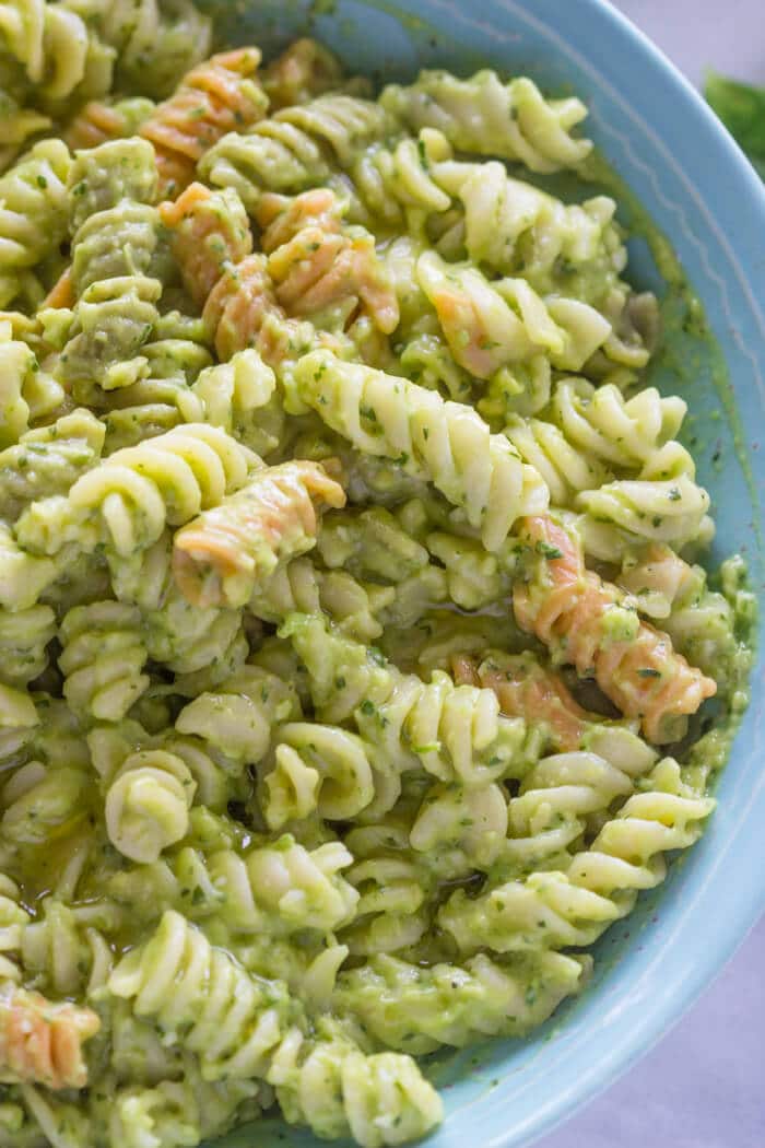 The Best Avocado Pasta