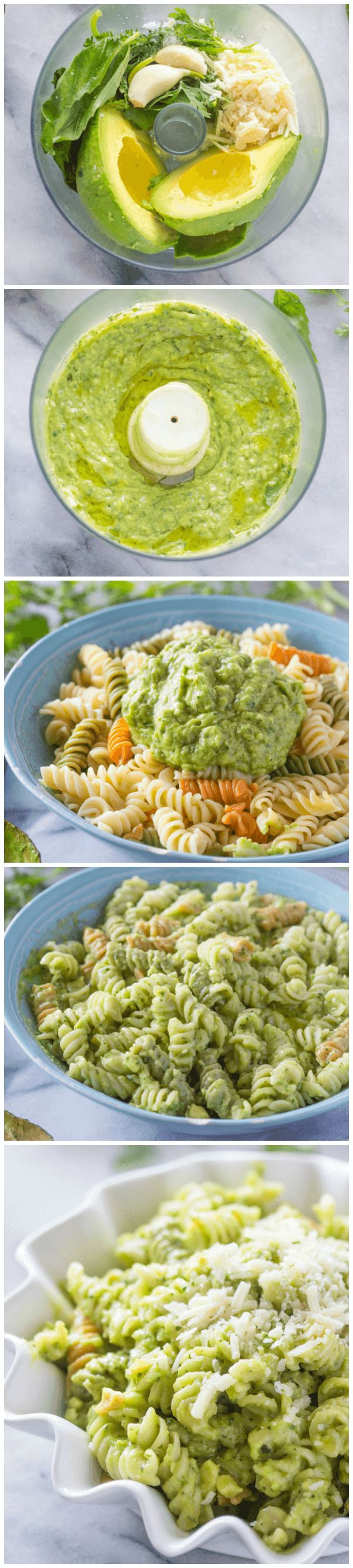 The Best Avocado Pasta