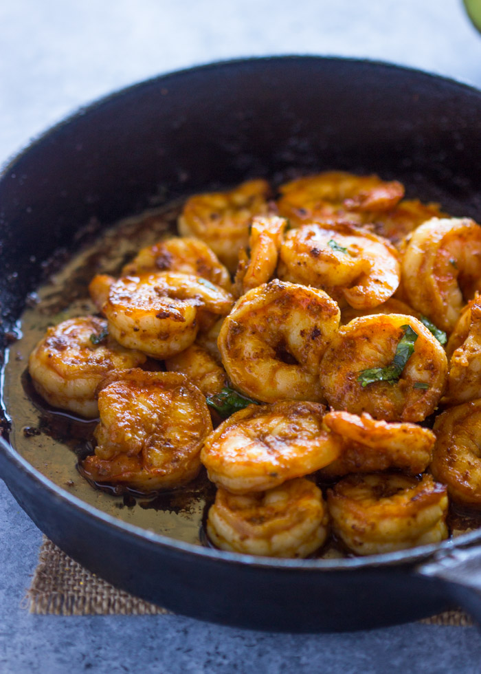 All-Purpose Spicy Shrimp Skillet