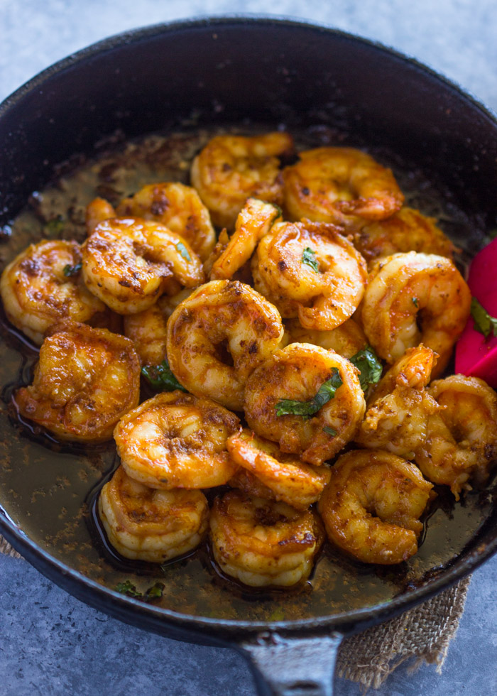 All-Purpose Spicy Shrimp Skillet