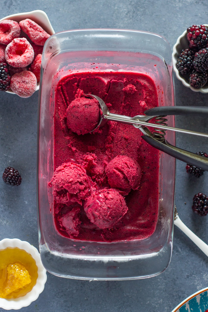 Easy Homemade Berry Frozen Yogurt (11 of 30)