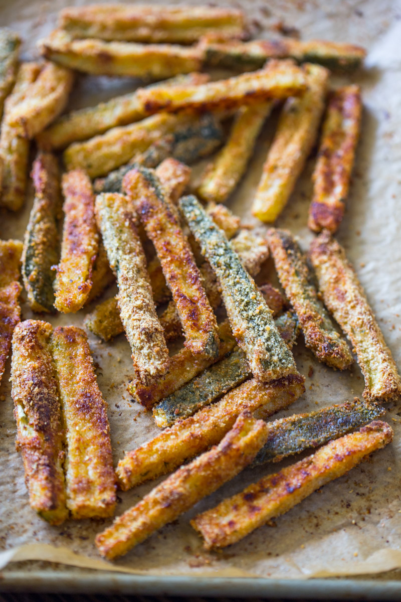 The Best Crispy Baked Zucchini Fries