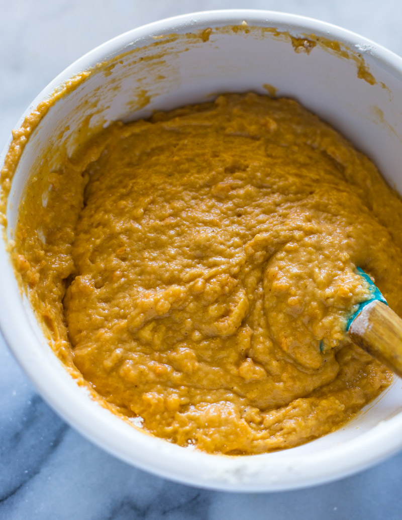 Lightened up Sweet Potato Bread with Cream Cheese Icing