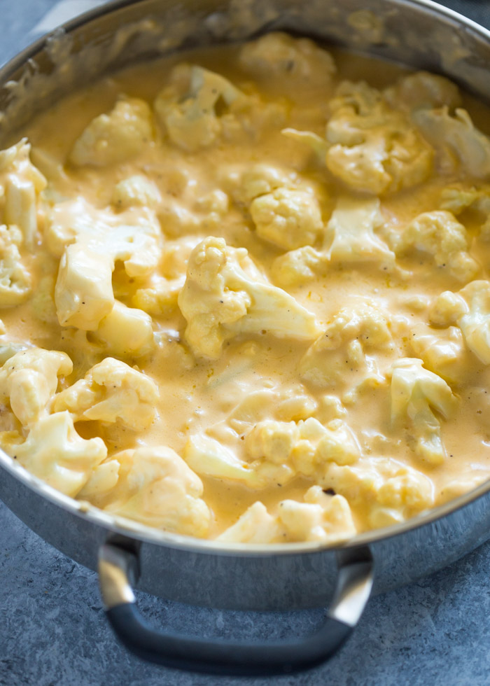 Low-Carb Cauliflower 'Mac' and Cheese