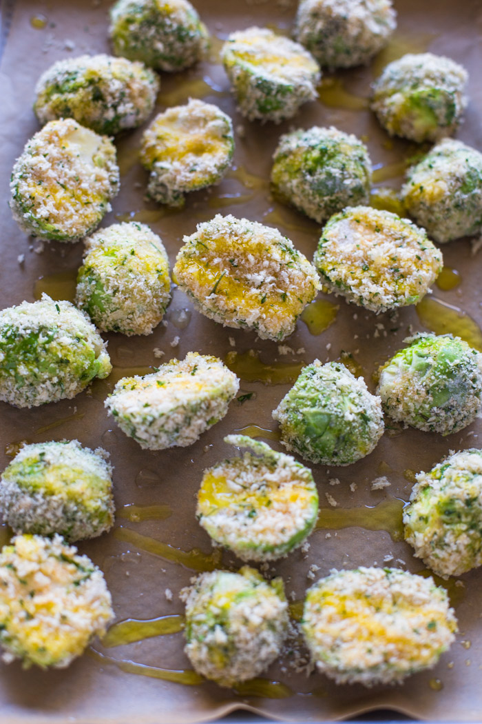 Crispy Oven Roasted Brussel Sprouts