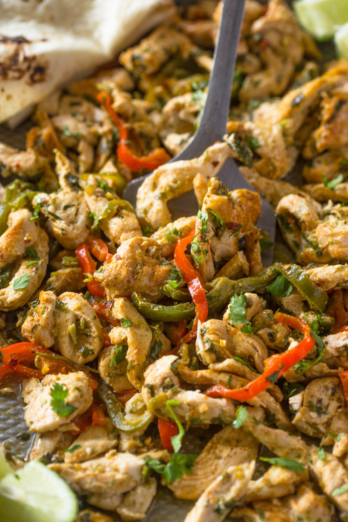Sheet Pan Roasted Cilantro Lime Chicken