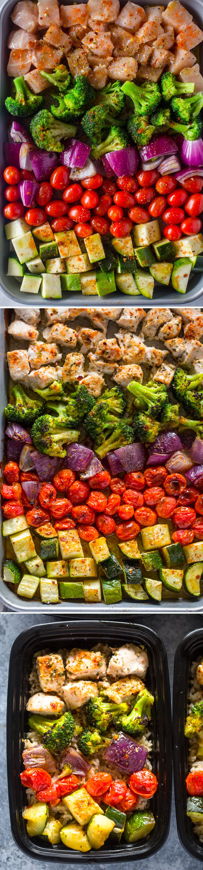 Meal Prep - Healthy Chicken and Veggies