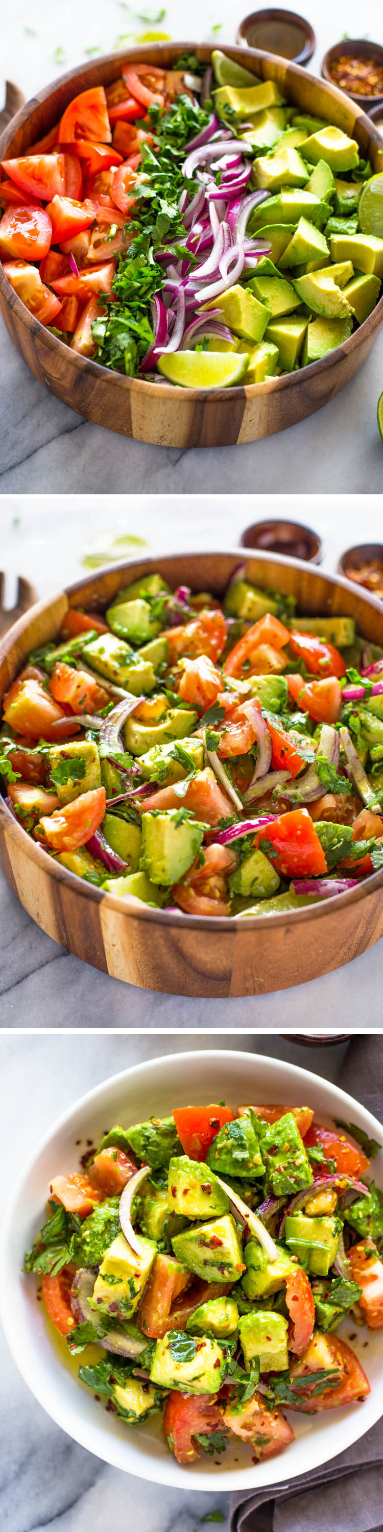 Easy Tomato Avocado Salad