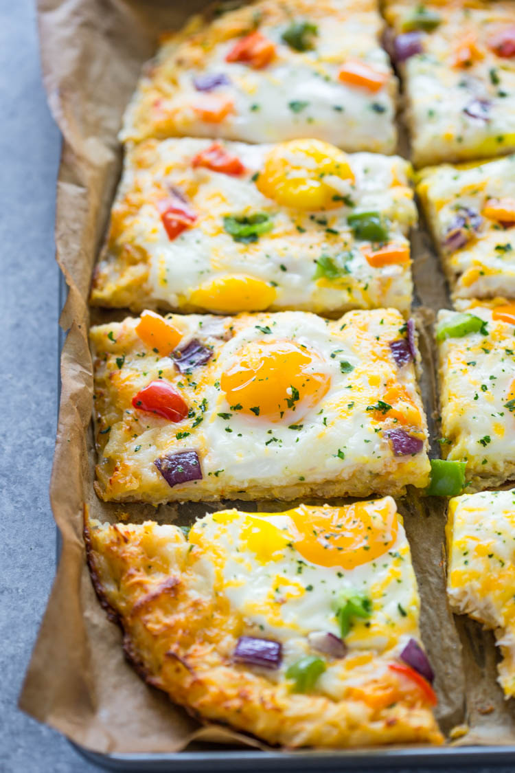 Hash Brown Crust Breakfast Pizza