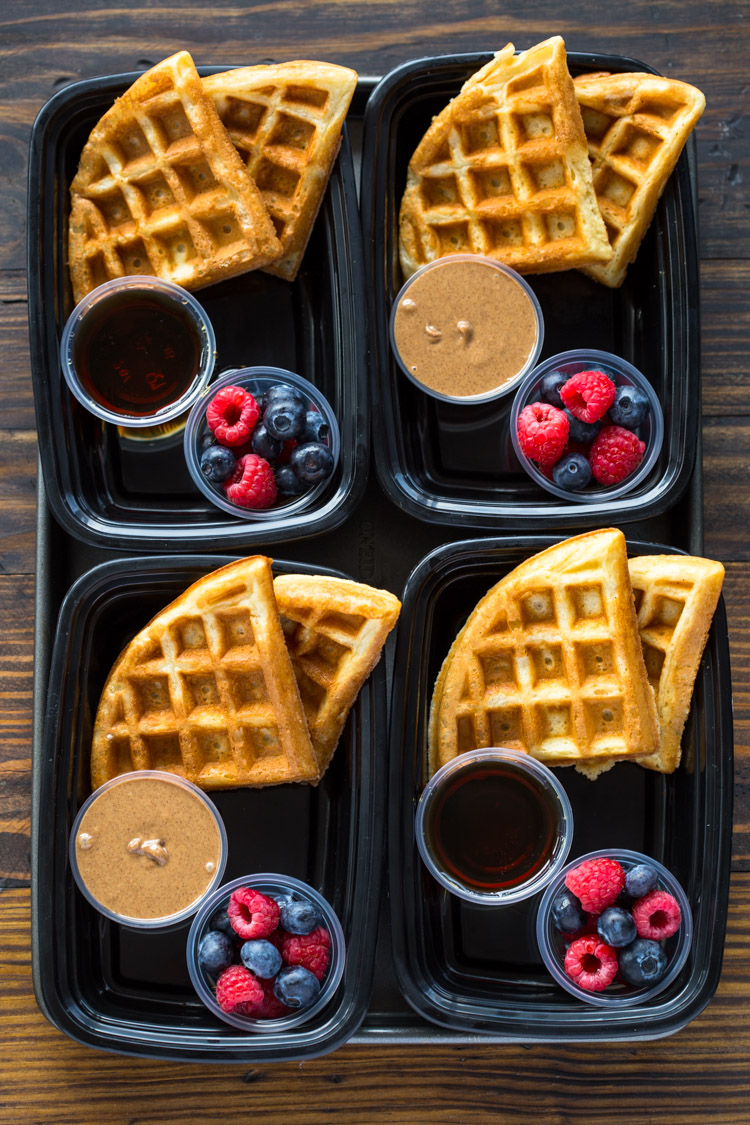 Meal-Prep Protein Waffles