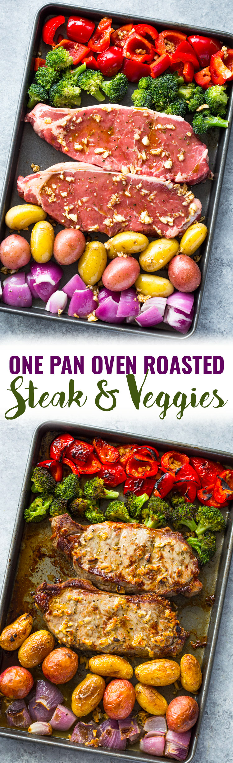 Sheet Pan Steak and Veggies