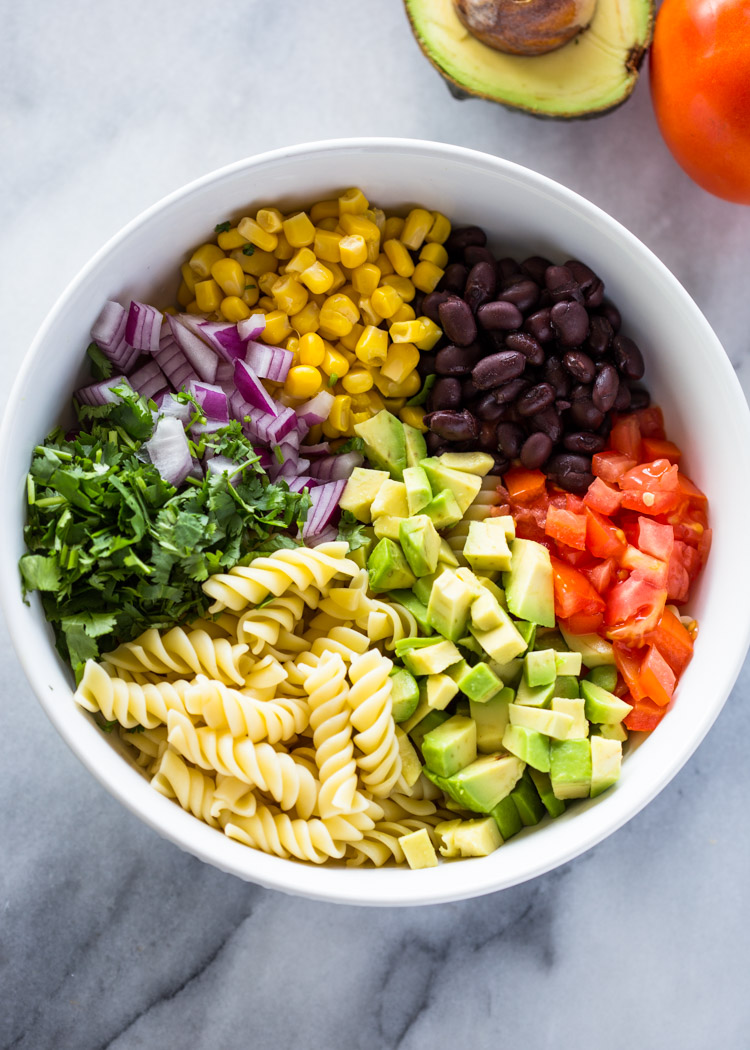 Creamy Tex-Mex Pasta Salad