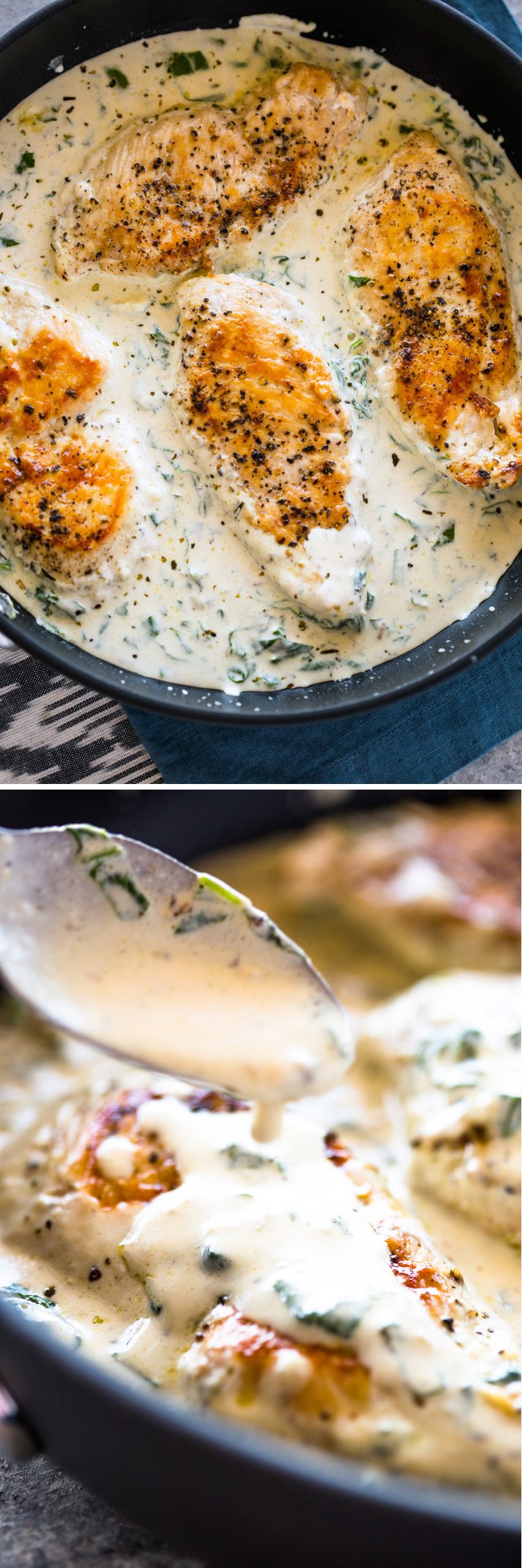 Creamy Parmesan Garlic Chicken