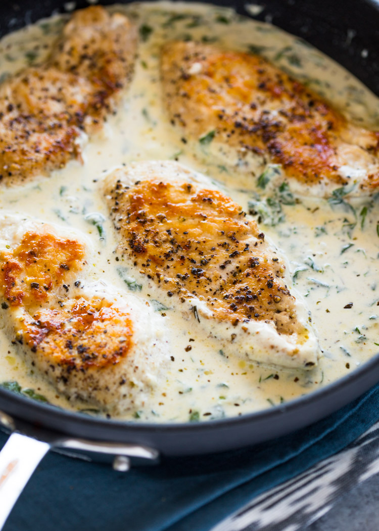 Creamy Parmesan Garlic Chicken
