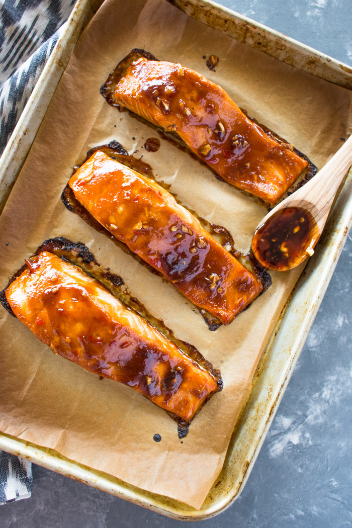 Thai Sweet Chili Salmon 